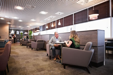 Sala VIP en el aeropuerto de Birmingham