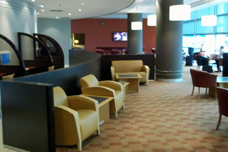 Sala VIP Diamond en el aeropuerto de Bruselas