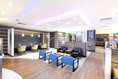 Sala VIP Aspire en el aeropuerto de Londres Gatwick