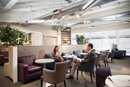 Business Lounges Aspire at London Luton's airport