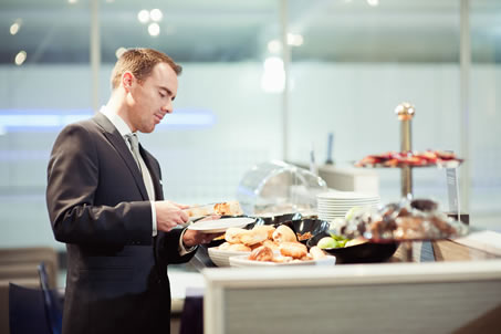 Sala VIP en el aeropuerto de Londres Luton