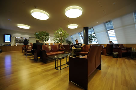 Sala VIP en el aeropuerto de Zurich